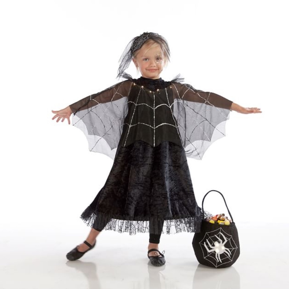Light Up Black Spider Queen Costume - PBK - Picture 2 of 8